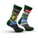 Bumper Sticker Socks Image