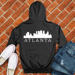 ATL on my back Alternate Hoodie Image