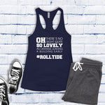 Alabama Basketball Quote Women's Tank Top Image