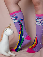 Unicorn Knee Socks Image