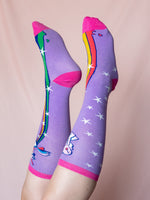 Unicorn Knee Socks Image