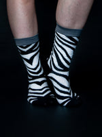 Zebra Socks Image