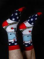 American Astronaut Socks Image
