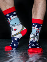 American Astronaut Socks Image