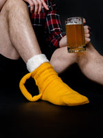 3D Beer Mug Socks Image