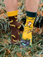 Monkey & Banana Socks Image