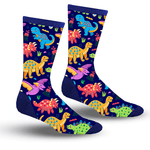 Dinosaur Party Socks Image