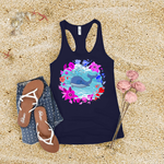 Whale Flower Women's Tank Top Image