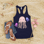 Cute Jellyfishes Women's Tank Top Image