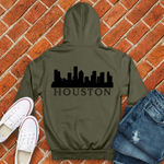 Houston on my back Hoodie Image