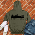 Baltimore on my back Hoodie Image