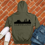 Cleveland on my back Hoodie Image