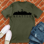 Seattle on my back T-Shirt Image