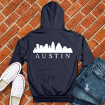 Austin on my back Alternate Hoodie Image