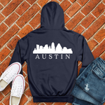 Austin on my back Alternate Hoodie Image