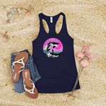 Orca Wave Sunset Women's Tank Top Image