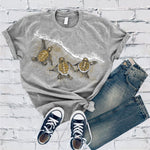 Turtle Family T-Shirt Image