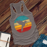 Sunset Hummingbird Women's Tank Top Image