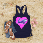 Whale Heart Women's Tank Top Image