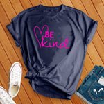 Be Kind Heart T-Shirt Image