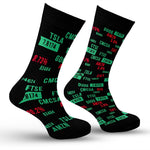 Stock Ticker Socks Image